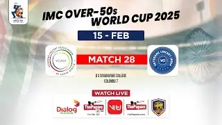 South Africa vs India - IMC Over-50s World Cup 2025
