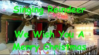 Singing Reindeer - We Wish You A Merry Christmas - 23Nov2019