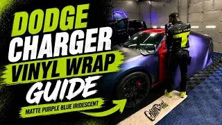 Dodge Charger Vinyl Wrap Transformation!