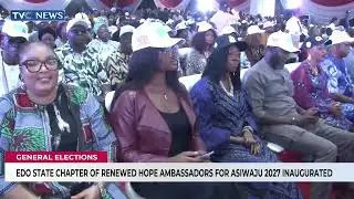 Edo Chapter Of Renewed Hope Ambassadors For Asiwaju 2027 Inaugurated
