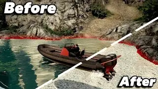 What do GTA 5 missions look like without water?