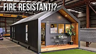 I Just Found a PREFAB HOME Designed to be Fire Resistant!!
