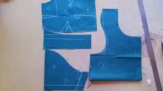 Design 1262. ✂️ 38 Size Basic Blouse Cutting in Easy Method for Beginners in tamil