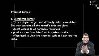 Lecture 05: Introduction to Kernel || Types of Kernels