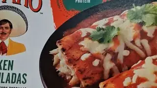 Tapatio chicken enchiladas from dollar tree.  #food #review #mexicanfood 