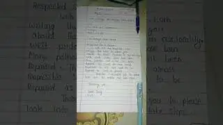 Write a complaint letter to municipal corporation for damage  road repair in english #letter writing