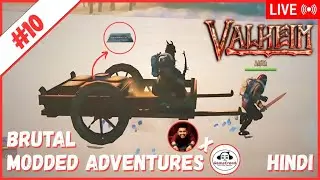 🔴 LIVE | Hardcore Valheim &mdash; Swamp Iron Grind | Brutal Modded Adventures Ep.10 @gamecreed5881