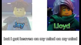 AI cover. Ninjago singing (Heaven on my mind by Toby Mac and Forrest frank.
