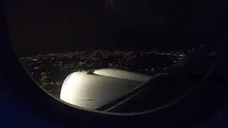 Beautiful TAP A330 Neo Night approach and landing into Lisbon