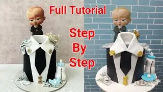 The Boss Baby Cake Full Tutorial | Boss Baby Theme Birthday Cake | Seller FactG