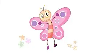Directed Butterfly drawing easy | Butterfly drawing for kids | titli ki drawing