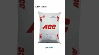Top 5 Biggest cement company in India.     #cement #stockexchange #stockmarketindia #investor #india