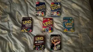 All Versions of Uno Games Played In One Video 