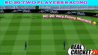 RC 20 Two Players Racing || Real Cricket 20 Funny Moment 😂 || #shorts #Shorts #YTShorts #rc20