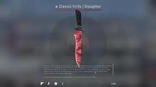 Unboxing Classic Knife | Slaughter (RARE Double Heart pattern!)
