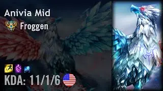 Anivia Mid vs Twisted Fate - Froggen - NA Challenger Patch 6.16