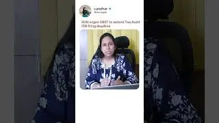 Tax Audit Due Date 2025 Extension? ICAI Requests CBDT | What You Must Know | CA Neha Gupta