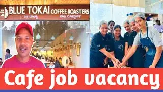 Bluetokai cafe job vacancy | QSR job | Freshers | Students | 5 days work  | Best salary 