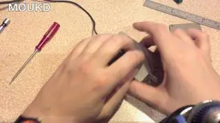 Homemade simple CW Morse touchkeyer - Iambic Key Paddle - M0UKD
