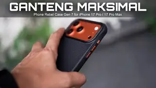 Phone Rebel Case Series Gen7 for iPhone 17 Pro & 17 Pro Max - Unboxing & Review Indonesia