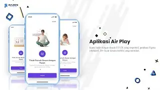 Air Play App: Clean & Stylish Music UI/UX Design