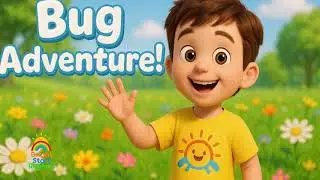 🐞 Bug Adventure Song for Kids 🐝🦋 | Learn About Bugs with Sunny | Bright Start Rhymes