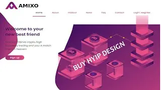 Buy Hyip Investment website Template Amixo || EHYIP.NET