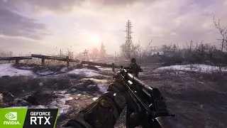 METRO Exodus - 2023 PC Gameplay - Graphic Comparison - ENHANCED - RTX 3080 - 2K #metroexodus