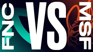 FNC vs. MSF - Playoffs Round 2 | LEC Summer Split | Fnatic vs. Misfits Gaming | Game 1 (2021)