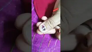 🥰🧵Pico by Hand Stitching at Home #shorts🪔🪔#trend#shorts#youtubeviralvideos#youtubevideo 😎🥰