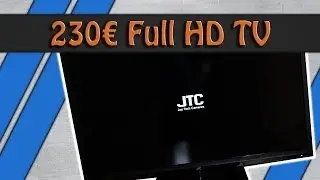 230&euro; FullHD Fernseher Unboxing / Erster Eindruck