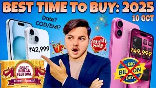 iPhone 15 & 16 Price Drop Alert 🔥 Flipkart & Amazon Diwali Sale 2025 | BBD+GIF Sale Explained!