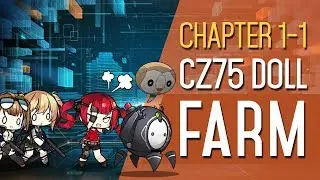 Girls' Frontline | Deep Dive CZ-75 & PSG-1 Farming @ E1-1
