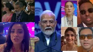 Waves 2025 : PM Modi Launches Summit, Celebrities Hail India's Entertainment Revolution