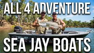A look at a couple of the Sea Jay boats used by All 4 Adventure.