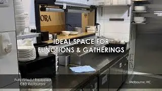 Fully Fitted / Equipped CBD Restaurant &ndash; Melbourne, VIC