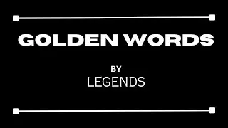 Golden Words by Legends| Great People Life Lesson Quotes