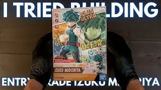 I built the Entry Grade Izuku Midoriya Model Kit! 🔥