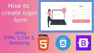 How to create login or sign in form || Create login form using html and css