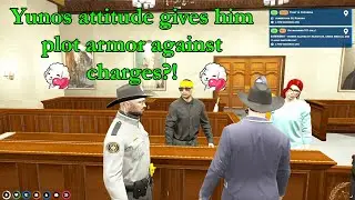 Yunos attitude gives him plot armor against heavy charges?! l NoPixel GTA V RP