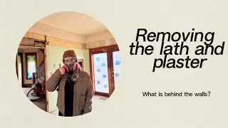Tearing Down 100+ Year Old Kitchen Walls | Lath, Plaster & Old Wiring Revealed