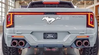 Пикап Ford Mustang 2026: мощь и практичность.