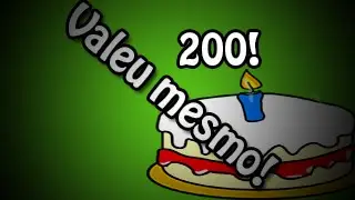 AEEEEEE, 200 (e poucos) inscritos!!!