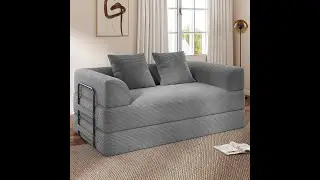 Cloud Boneless Convertible Floor Sofa Bed, 70