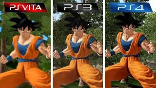 J-Stars Victory VS (2014) PS Vita vs PS3 vs PS4 (Graphics Comparison)