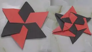 How To Make Easy Modular Origami Star - Easy Modular Origami Star Step by step - Origami star