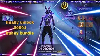 Finally unlock 🔓🥳 bunny bundle 00001 number tag