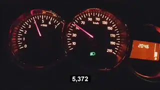 Dacia Logan MCV 1.2 LPG (75HP) - Acceleration 0-100 km/h