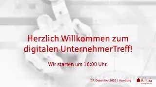 Tech-Trends & Kapitalmarkt-Ausblick: Digitaler UnternehmerTreff vom 7.12.2020 | Hamburger Sparkasse