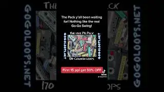The Live PA Pack out now at gogoloops.net #samplepacks